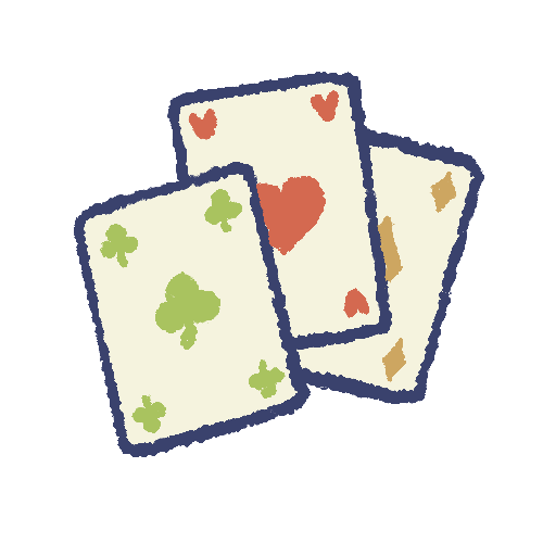 icônes de cartes à jouer